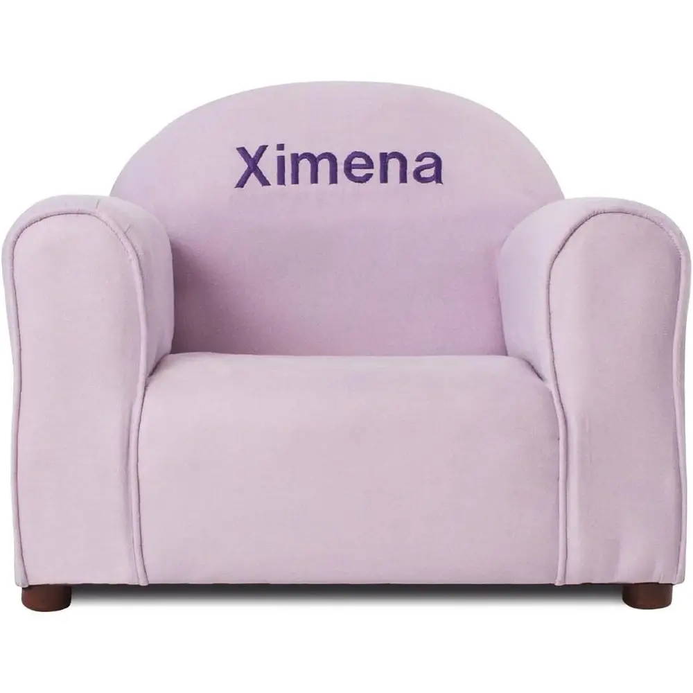Customizable Toddler Armchair with Name, Microsuede Cover, Wooden Frame, Ideal for Kids Ages 2-5
Customizable Toddler Armchair with Name, Microsuede Cover, Wooden Frame, Ideal for Kids Ages 2-5