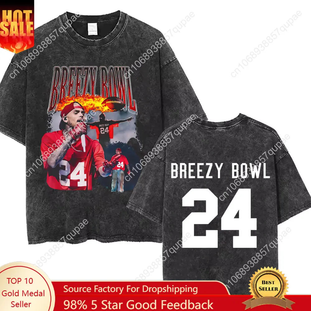 2025 retro Washed Chris Brown Breezy Bowl XX Tour Graphic T Shirts Men Hip Hop Fashion Casual T-shirts Unisex Summer Cotton tees
2025 retro Washed Chris Brown Breezy Bowl XX Tour Graphic T Shirts Men Hip Hop Fashion Casual T-shirts Unisex Summer Cotton tees
