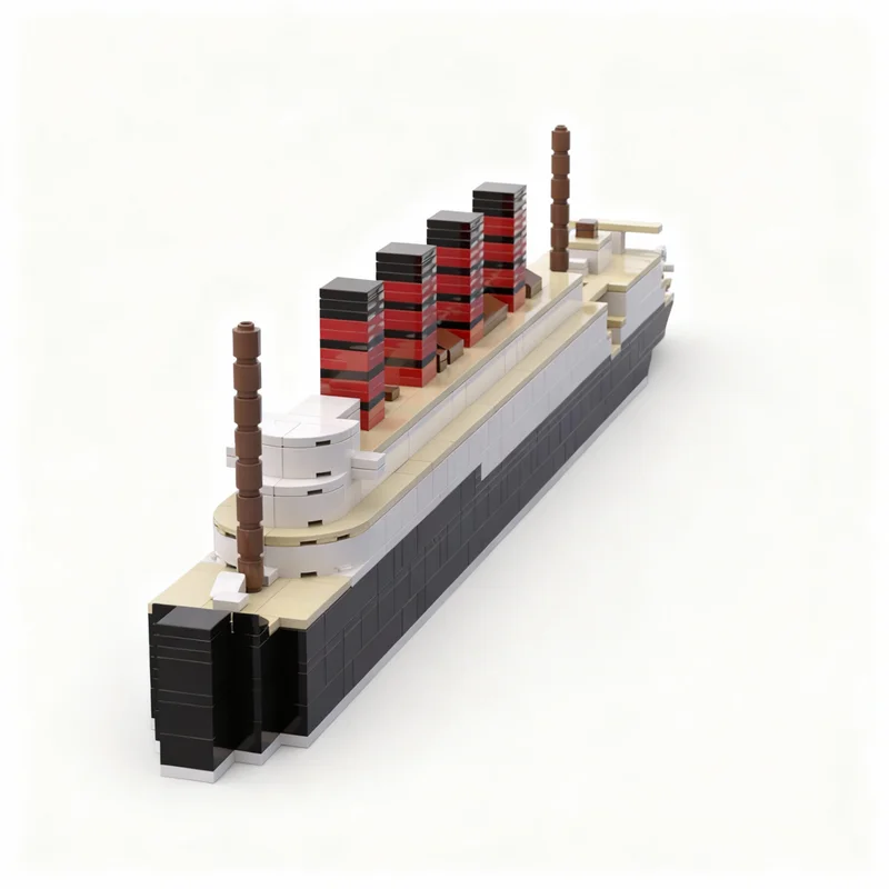 614pcs MOC RMS Lusitania Creator Model Building Blocks Construction Toy Christmas Gifts DIY Creative Idea Education Birthday
614pcs MOC RMS Lusitania Creator Model Building Blocks Construction Toy Christmas Gifts DIY Creative Idea Education Birthday