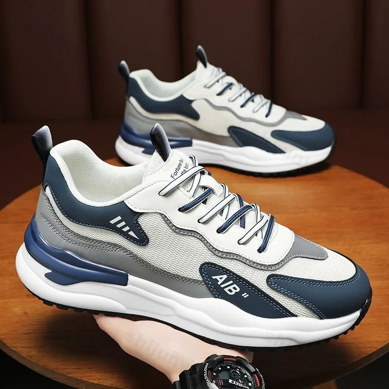 Men's Casual Shoes Sneakers 2025 Summer Male Breathable Mesh Anti-slip Outdoor Sports Leisure Shoes Comfortable Running Shoe
Men's Casual Shoes Sneakers 2025 Summer Male Breathable Mesh Anti-slip Outdoor Sports Leisure Shoes Comfortable Running Shoe