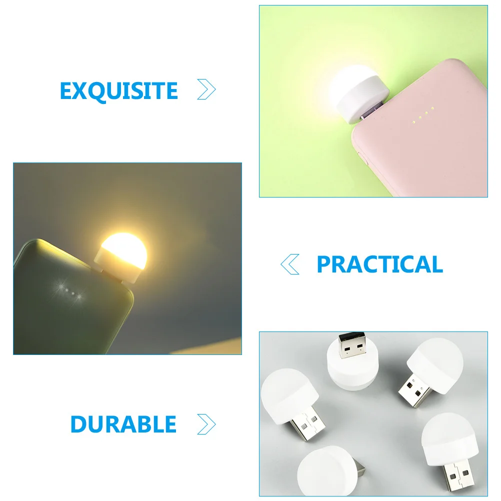 10Pcs Portable USB Night Lights Bright LED Plug in Lamp for Home Car Office Nursery Hallway Stairs Low Energy Efficient
10Pcs Portable USB Night Lights Bright LED Plug in Lamp for Home Car Office Nursery Hallway Stairs Low Energy Efficient