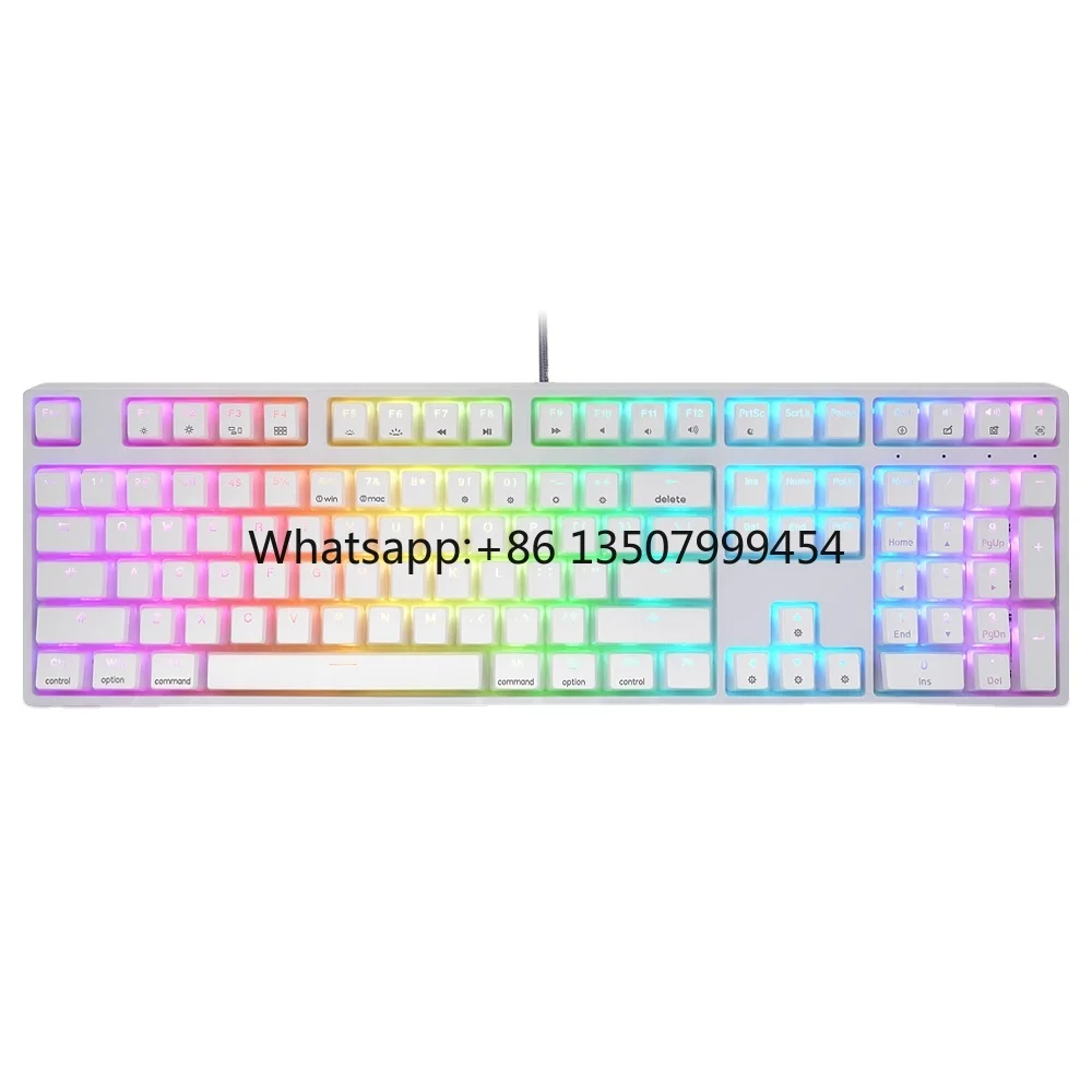 High Quality Good Price Mechanical Keyboard Hot Swap Mechanical Keyboard Double Shot Keycaps Mechanical Keyboard
High Quality Good Price Mechanical Keyboard Hot Swap Mechanical Keyboard Double Shot Keycaps Mechanical Keyboard