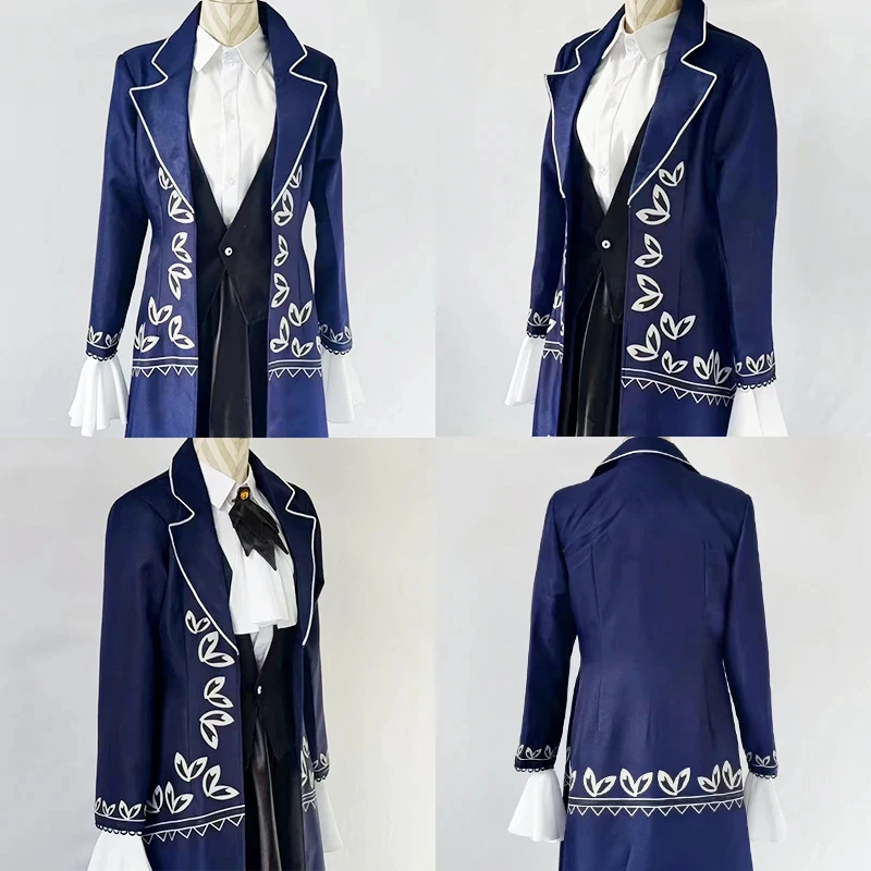 A'5,b/Game Library Of Ruina Angela Cosplay Costume Blue Long Coat Uniform Men Women Halloween Party Carnival Role Play5,j'8.k/4\
A'5,b/Game Library Of Ruina Angela Cosplay Costume Blue Long Coat Uniform Men Women Halloween Party Carnival Role Play5,j'8.k/4\