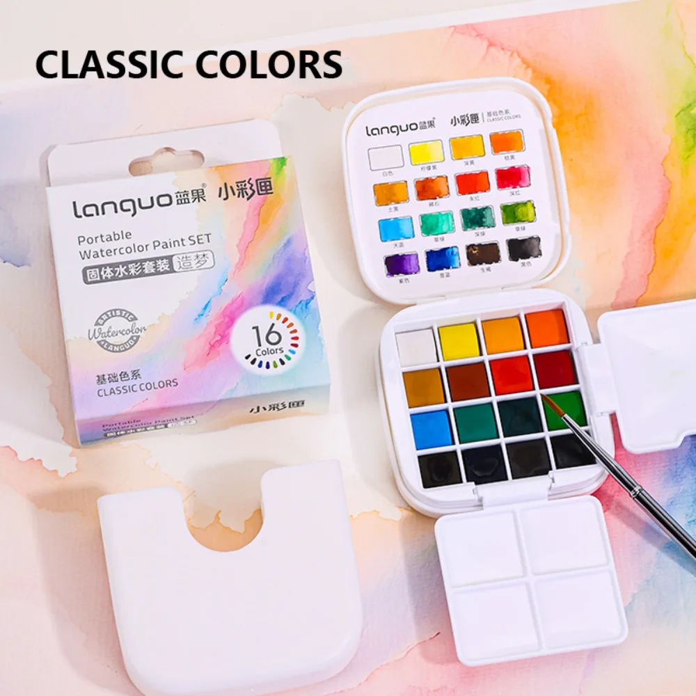 16-цветный набор однотонных акварельных красок с кистью, наборы акварельных красок «сделай сам», съемные мини-пигменты для рисования для художественного рисования, эскизов
16-цветный набор однотонных акварельных красок с кистью, наборы акварельных красок «сделай сам», съемные мини-пигменты для рисования для художественного рисования, эскизов