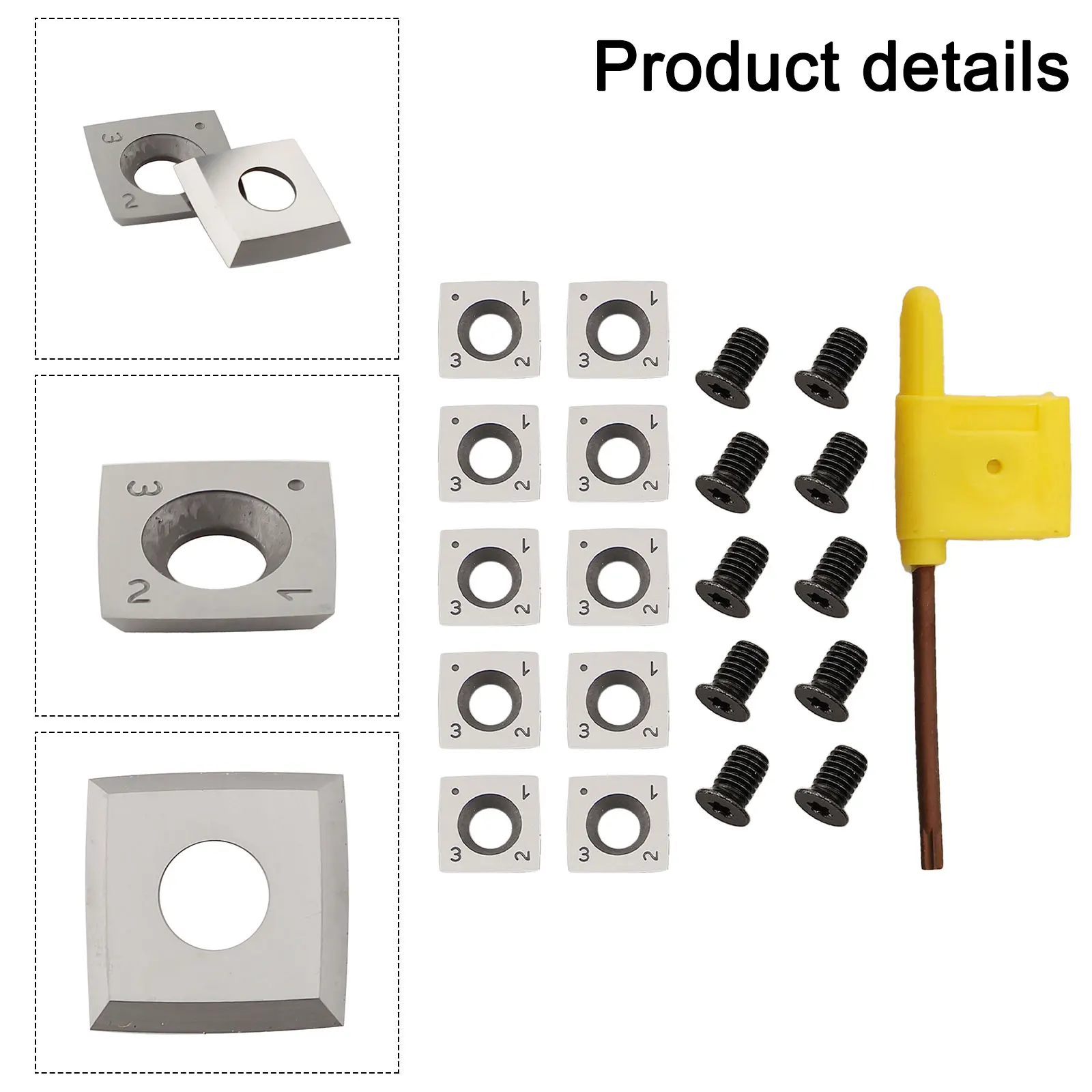 DIY Woodworking 45 Carbide Inserts Carbide Inserts For Wood Lathe Cutter Versatile Woodworking Tool 4 Cutting Edges
DIY Woodworking 45 Carbide Inserts Carbide Inserts For Wood Lathe Cutter Versatile Woodworking Tool 4 Cutting Edges