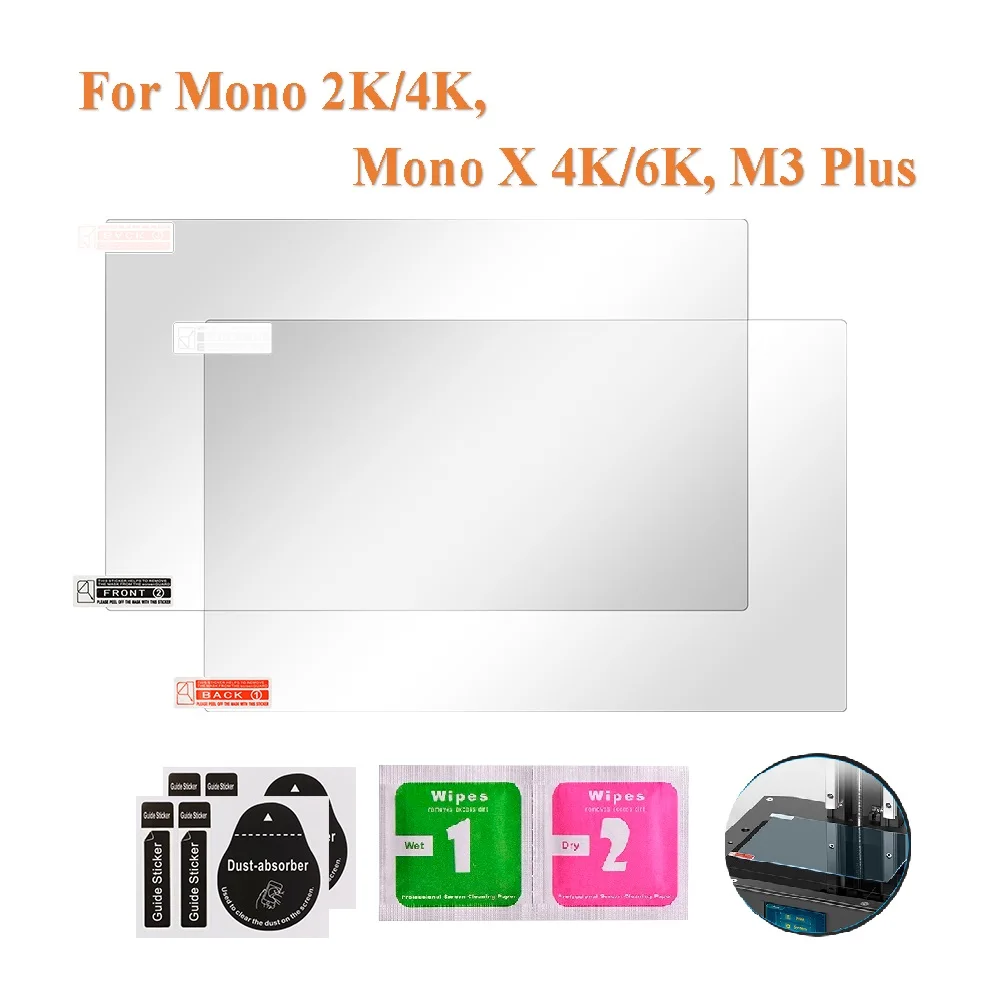 Защитная пленка для экрана 3D-принтера Anycubic Photon Mono 2K 4K M3 Plus Mono X 4K 6K 6,23 8,9 9,25 дюймов
Защитная пленка для экрана 3D-принтера Anycubic Photon Mono 2K 4K M3 Plus Mono X 4K 6K 6,23 8,9 9,25 дюймов