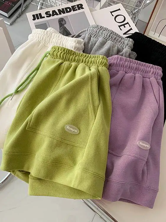 plus Size Casual Sports Shorts Women's Summer Thin High Waist Slimming Wide Leg Five-Quarter Pants for Heavy Sister
plus Size Casual Sports Shorts Women's Summer Thin High Waist Slimming Wide Leg Five-Quarter Pants for Heavy Sister