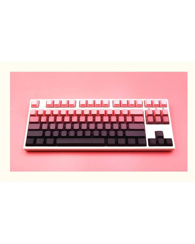 Keycap machinery PBT two-color injection molding original factory high spot cross-border bean paste powder gradual change side
Keycap machinery PBT two-color injection molding original factory high spot cross-border bean paste powder gradual change side
