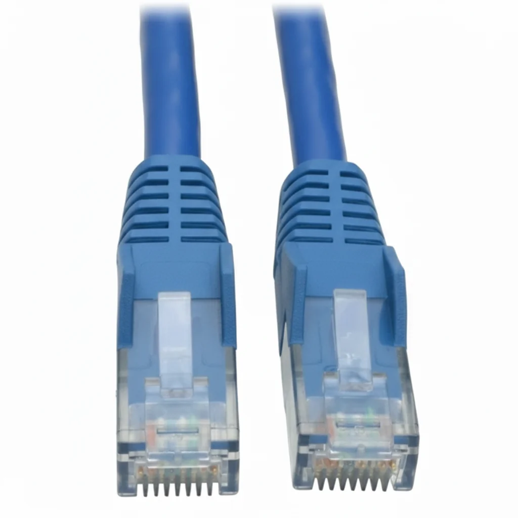 Eaton Tripp Lite Series N201-004-BL 4-feet Cat6 Ethernet Network Patch Cable - Blue - Snagless - Molded - UTP - 350 MHz - PoE -
Eaton Tripp Lite Series N201-004-BL 4-feet Cat6 Ethernet Network Patch Cable - Blue - Snagless - Molded - UTP - 350 MHz - PoE -