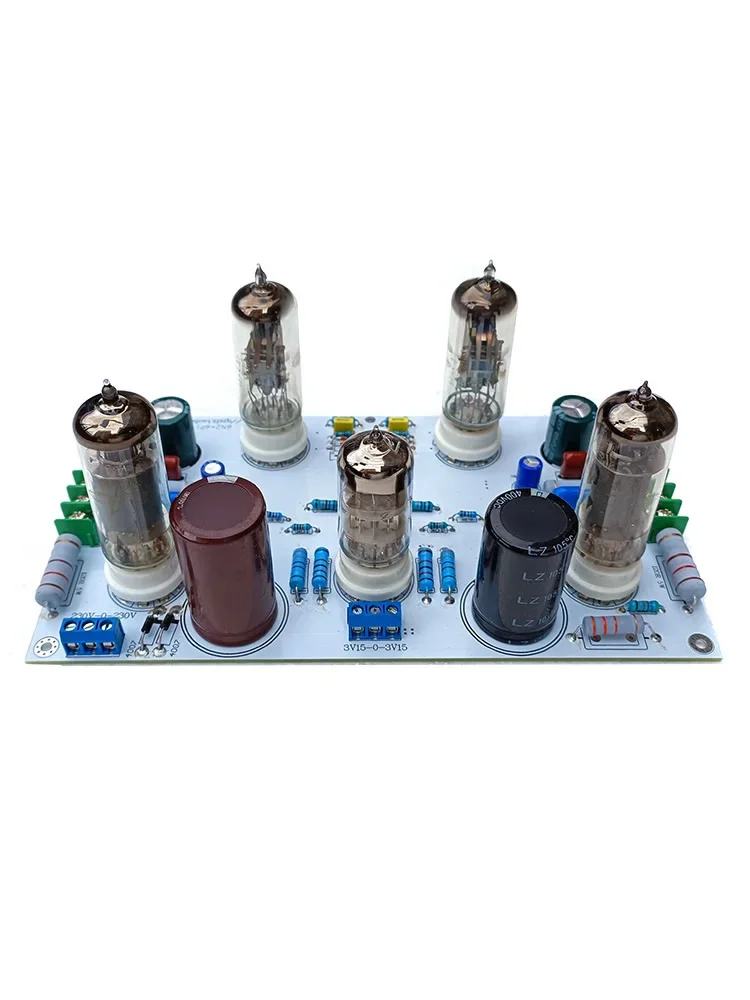 6N2/6N1 6P1 3W * 2 stereo fever gallbladder power amplifier board with 6E2 cat eye level indicator tube,circuit board
6N2/6N1 6P1 3W * 2 stereo fever gallbladder power amplifier board with 6E2 cat eye level indicator tube,circuit board