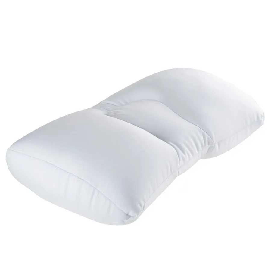 Microbead Pillow - Temperature Regulating Cushion Ergonomic Firm Contour Pillow - Supports Head, Neck, and Shoulders White
Microbead Pillow - Temperature Regulating Cushion Ergonomic Firm Contour Pillow - Supports Head, Neck, and Shoulders White