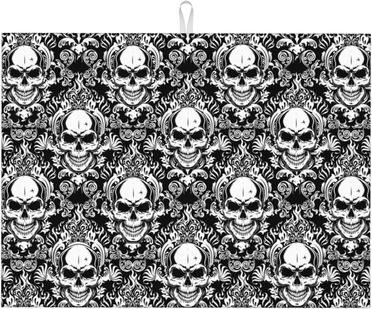 Funny Skulls Dish Mat Drying Kitchen Mat Microfiber Absorbent Fast Dry kitchen accessories
Funny Skulls Dish Mat Drying Kitchen Mat Microfiber Absorbent Fast Dry kitchen accessories
