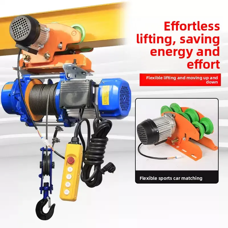 1.5T/1.2T Electric Hoist Crane Portable Lift Garage Winch with Wired/Wireless Remote Control for Boat Garage Use
1.5T/1.2T Electric Hoist Crane Portable Lift Garage Winch with Wired/Wireless Remote Control for Boat Garage Use