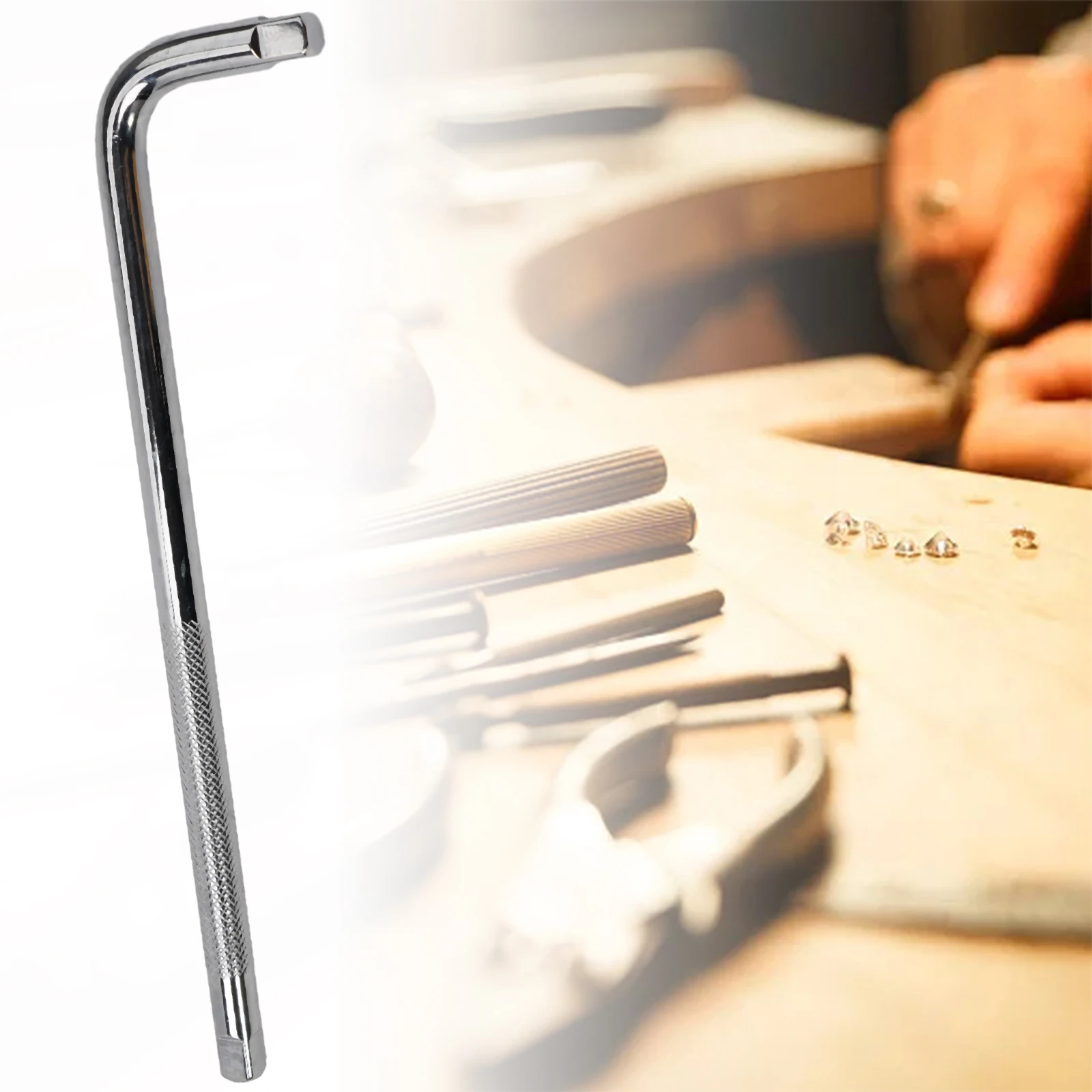 Socktet Wrench L Type Bent Bar Oxidation Prevention Silver 1/2" 1/4" 3/8" Chrome Vanadium Steel Double End Extension
Socktet Wrench L Type Bent Bar Oxidation Prevention Silver 1/2" 1/4" 3/8" Chrome Vanadium Steel Double End Extension