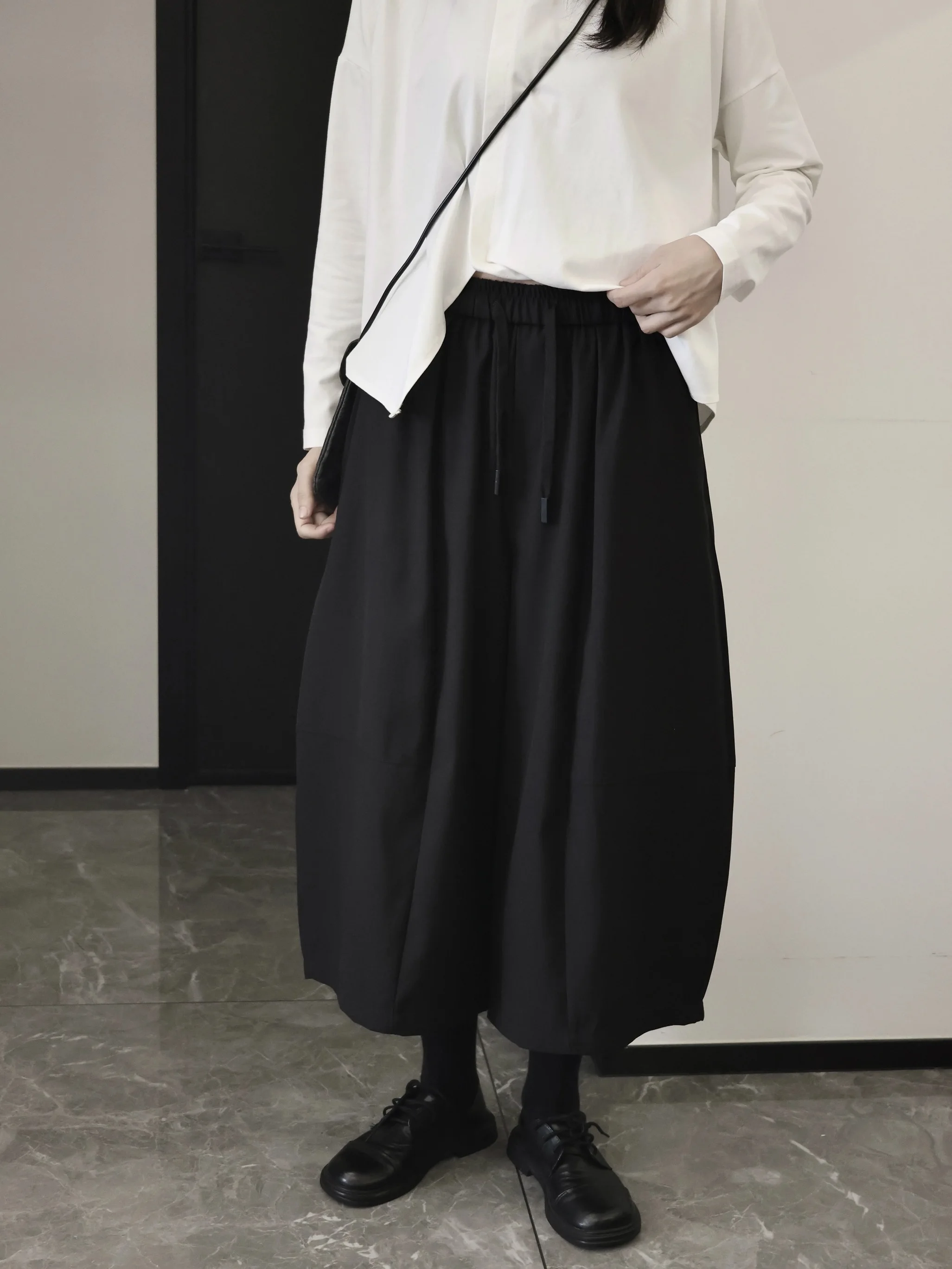 Spring Casual Pants Women's High Waist Wide Leg Lantern Harlan Meat Covering Balloon Design Sensation Commute Style Pants
Spring Casual Pants Women's High Waist Wide Leg Lantern Harlan Meat Covering Balloon Design Sensation Commute Style Pants