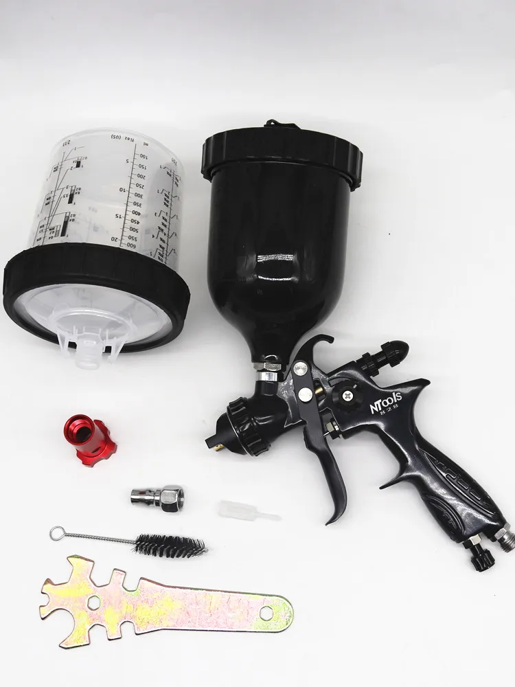 Spray Gun High Quality For Cars With paint mixing cup Painting Gun 1.4mm Nozzle Paint Gun Water Based Air Spray Gun Airbrush
Spray Gun High Quality For Cars With paint mixing cup Painting Gun 1.4mm Nozzle Paint Gun Water Based Air Spray Gun Airbrush