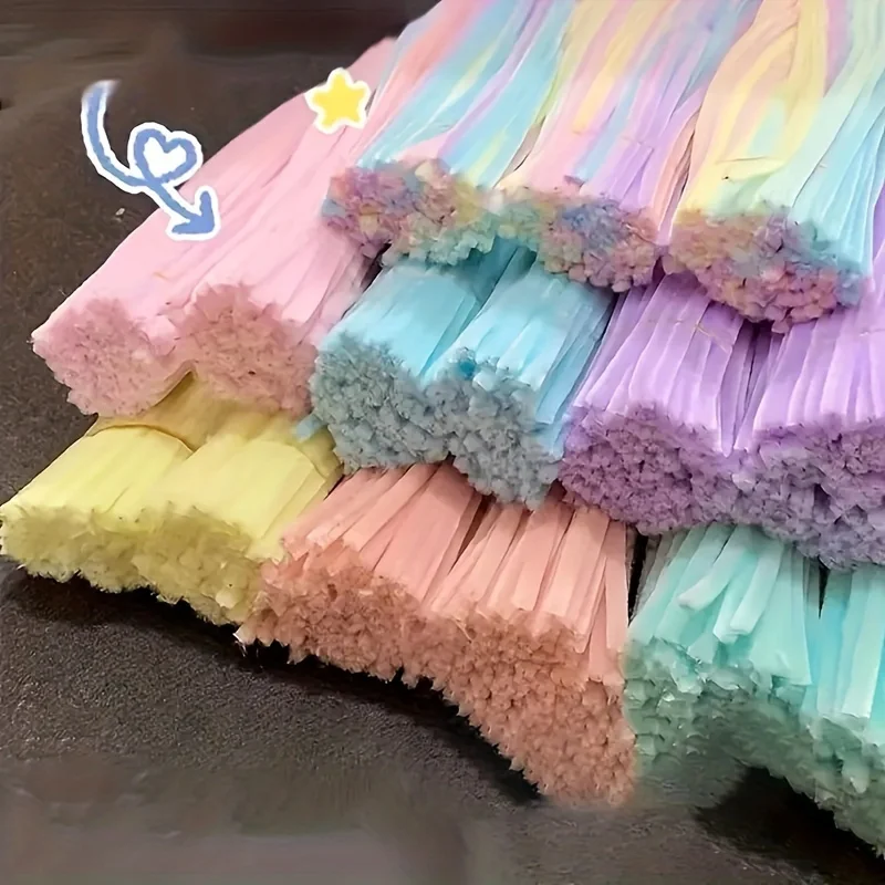 Soft Gradient Color Fluff Stick Color Macaron Twist Stick Can Be Bent At Will Fun and Versatile Creative Handmade DIY
Soft Gradient Color Fluff Stick Color Macaron Twist Stick Can Be Bent At Will Fun and Versatile Creative Handmade DIY