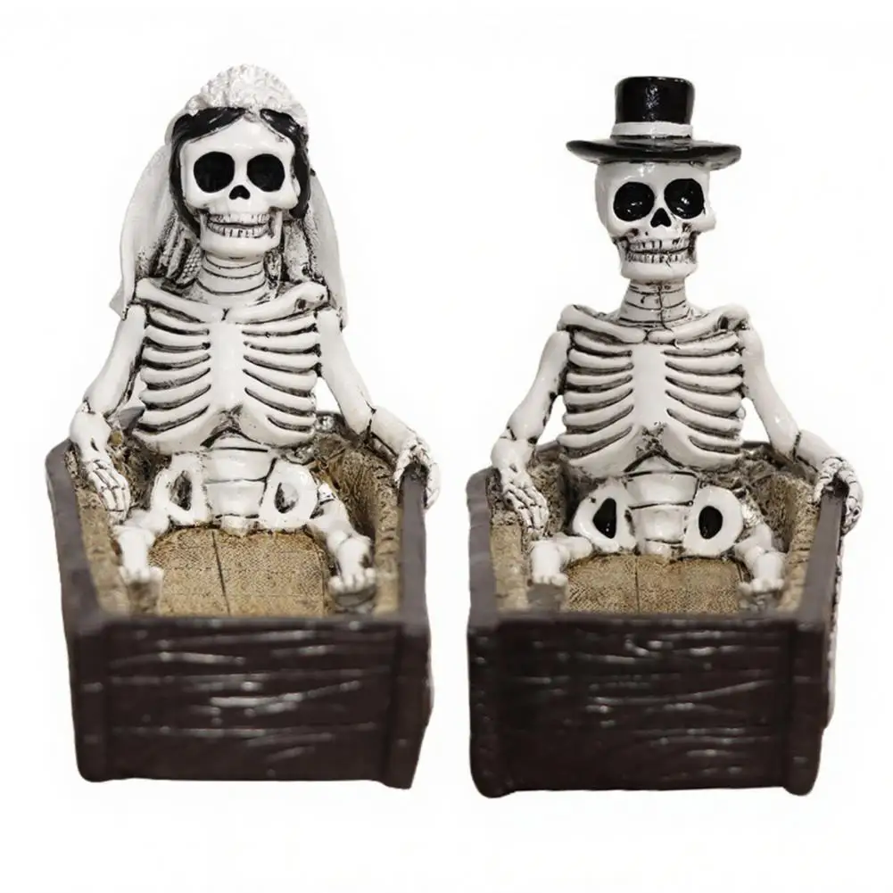 Halloween Desk Decoration Resin Skeleton Shape 3D Printed Figure, Fun Atmosphere Desktop Skull Figurine Tabletop Party Decor
Halloween Desk Decoration Resin Skeleton Shape 3D Printed Figure, Fun Atmosphere Desktop Skull Figurine Tabletop Party Decor