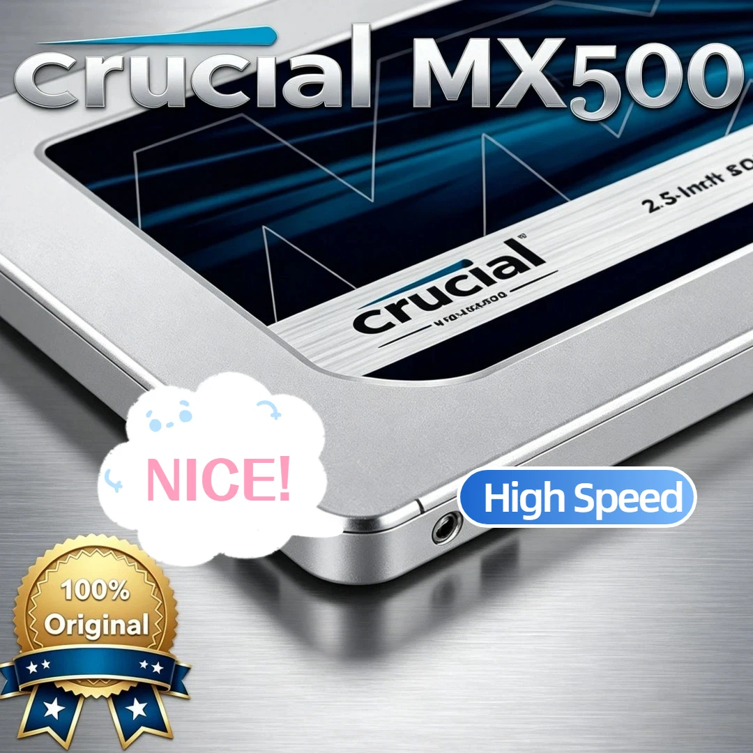 High Speed Crucial SSD MX500 240G 500GB 1TB 2TB 3D NAND SATA 2.5 Inch Internal Solid State Drive For Laptop Hard Disk
High Speed Crucial SSD MX500 240G 500GB 1TB 2TB 3D NAND SATA 2.5 Inch Internal Solid State Drive For Laptop Hard Disk