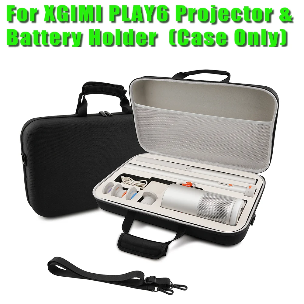 Hard EVA Case Projector Storage Bag for XGIMI PLAY6 Projector & Battery Hold Travel Portable Box for XGIMI Projector Accessories 
Hard EVA Case Projector Storage Bag for XGIMI PLAY6 Projector & Battery Hold Travel Portable Box for XGIMI Projector Accessories