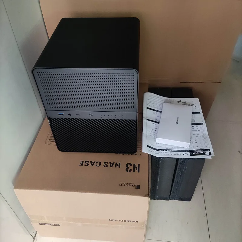JONSBO N3 NAS алюминий поддерживает материнскую плату ITX, радиатор SFX Power Tower, 8-жесткое положение привода, порт типа C, корпус
JONSBO N3 NAS алюминий поддерживает материнскую плату ITX, радиатор SFX Power Tower, 8-жесткое положение привода, порт типа C, корпус