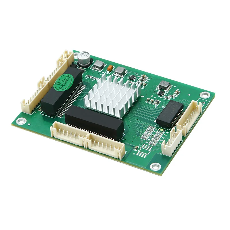 Enterprise Gigabit Industrial Ethernet Switch Module 5 Port Network Switch PCB for Company Office Works OEM ODM
Enterprise Gigabit Industrial Ethernet Switch Module 5 Port Network Switch PCB for Company Office Works OEM ODM