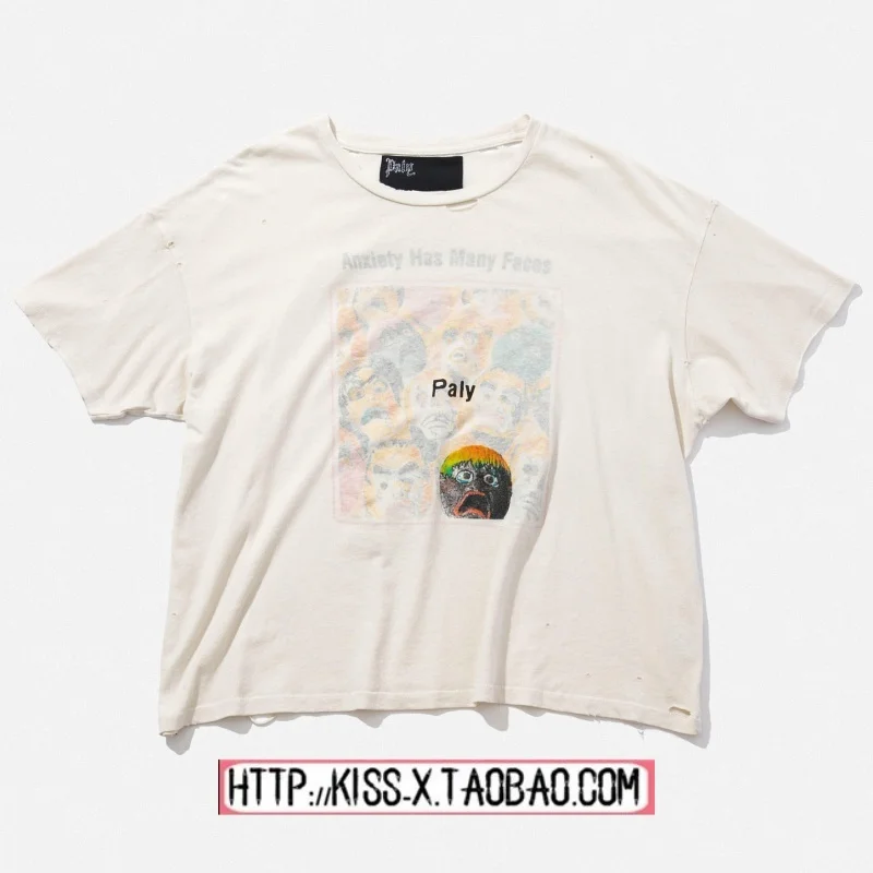 Trendy 2026 Graffiti Emotion Washed Vintage Short Sleeve T-Shirt Couple Matching Loose Fit Cotton round Neck Casual Style
Trendy 2026 Graffiti Emotion Washed Vintage Short Sleeve T-Shirt Couple Matching Loose Fit Cotton round Neck Casual Style