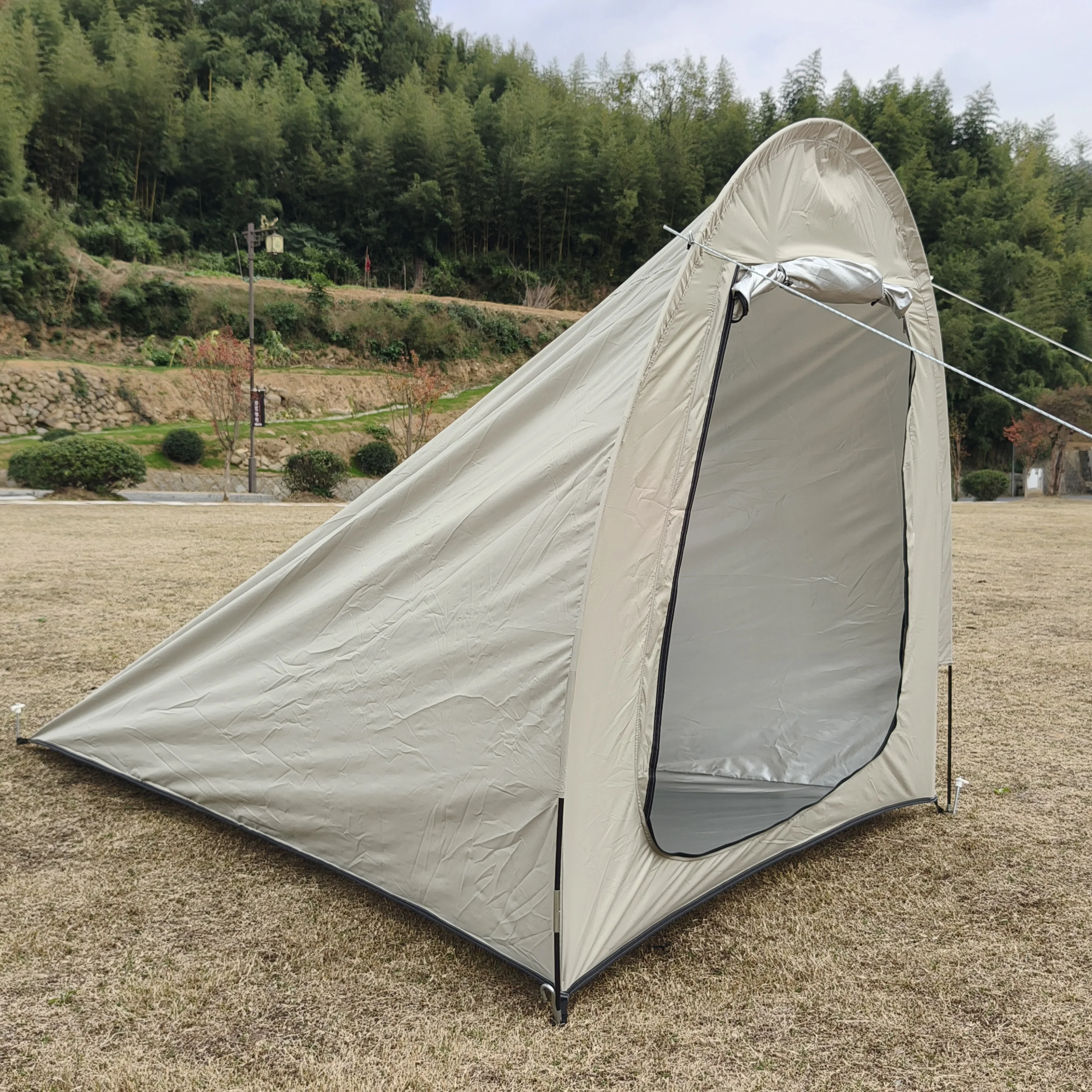 Сверхлегкая палатка на 1 человека, уличная туристическая палатка Bivy, легкая палатка для кемпинга, палатка для спального мешка, прочная палатка, треугольная палатка
Сверхлегкая палатка на 1 человека, уличная туристическая палатка Bivy, легкая палатка для кемпинга, палатка для спального мешка, прочная палатка, треугольная палатка