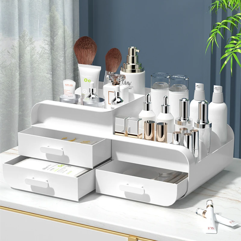 3 Layer Makeup Storage Box Drawer Makeup Organzier Large Capacity Cosmetic Storage Box Makeup Brush Holder Stationery Storage
3 Layer Makeup Storage Box Drawer Makeup Organzier Large Capacity Cosmetic Storage Box Makeup Brush Holder Stationery Storage