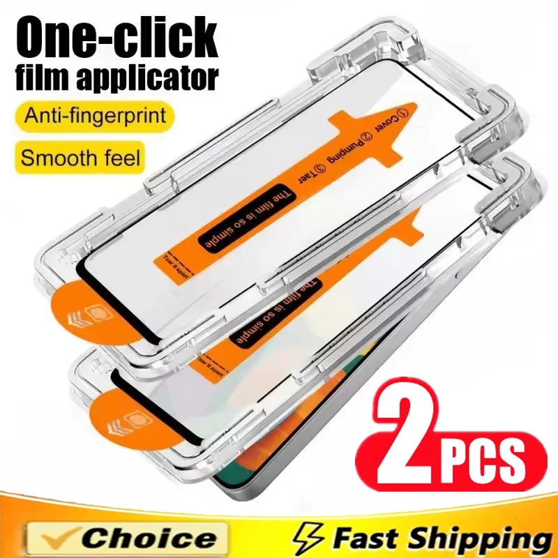 2Pcs Oleophobic Coating Tempered Glass for Samsung Galaxy S25 S21 S22 S23 S24 Ultra Plus Installation Dust Free Screen Protector
2Pcs Oleophobic Coating Tempered Glass for Samsung Galaxy S25 S21 S22 S23 S24 Ultra Plus Installation Dust Free Screen Protector