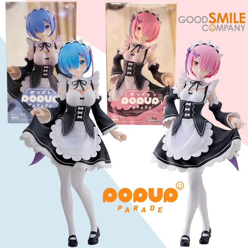 GSC Original POP UP PARADE Ram Rem L Size Re:Zero Kara Hajimeru Isekai Seikatsu Anime Doll Model Collectible Ornament Toy Gift
GSC Original POP UP PARADE Ram Rem L Size Re:Zero Kara Hajimeru Isekai Seikatsu Anime Doll Model Collectible Ornament Toy Gift