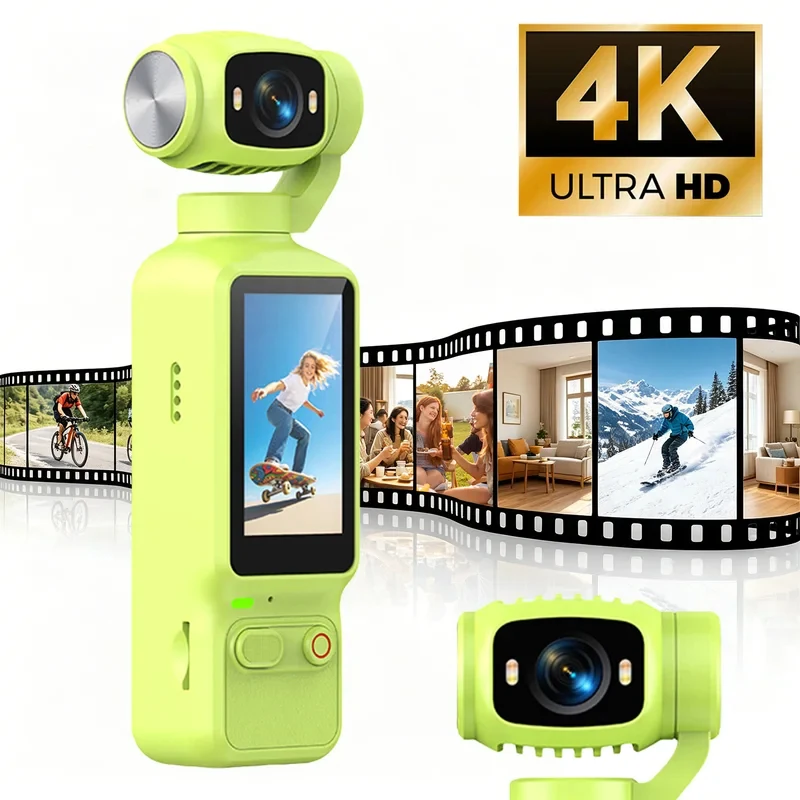 4K High-Definition Handheld Camera, Portable Sports Camera With 1.97-Inch Screen, Suitable For Sports And Outdoor Activities
4K High-Definition Handheld Camera, Portable Sports Camera With 1.97-Inch Screen, Suitable For Sports And Outdoor Activities