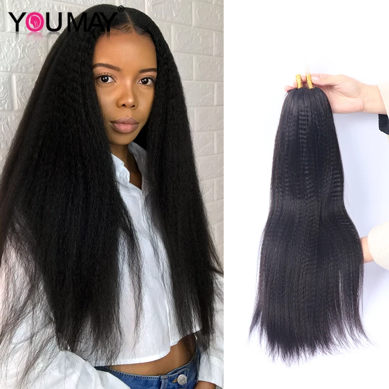 Kinky Straight Feather F Tip Human Hair Extensions New Type Microlink Feather Tip Hair Bundles For Black Women Youmay Virgin
Kinky Straight Feather F Tip Human Hair Extensions New Type Microlink Feather Tip Hair Bundles For Black Women Youmay Virgin