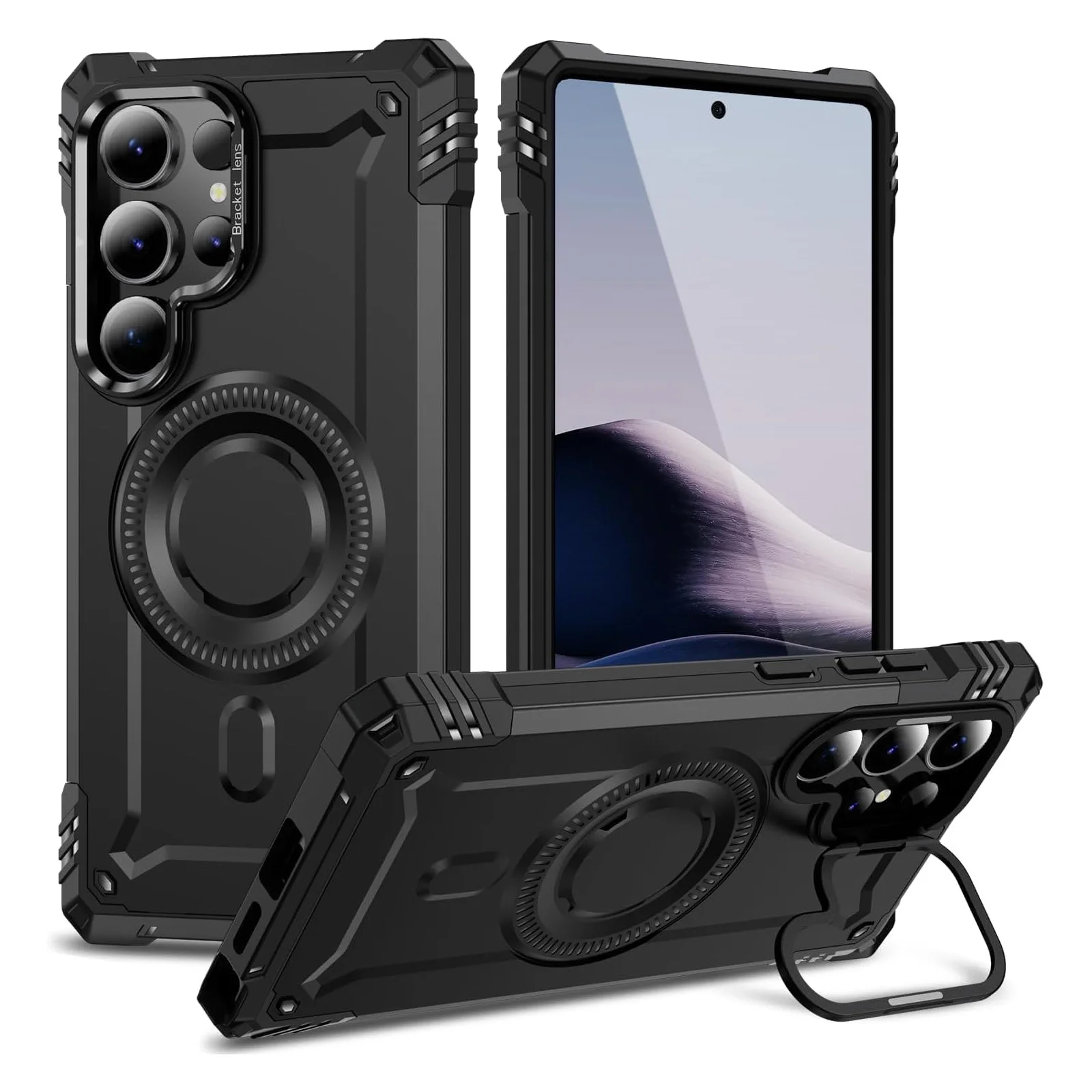 Magnetic Case for Samsung Galaxy S25 Ultra/S25 Plus/S25 Case Full Coverage Wireless Charging Shockproof Bumper
Magnetic Case for Samsung Galaxy S25 Ultra/S25 Plus/S25 Case Full Coverage Wireless Charging Shockproof Bumper