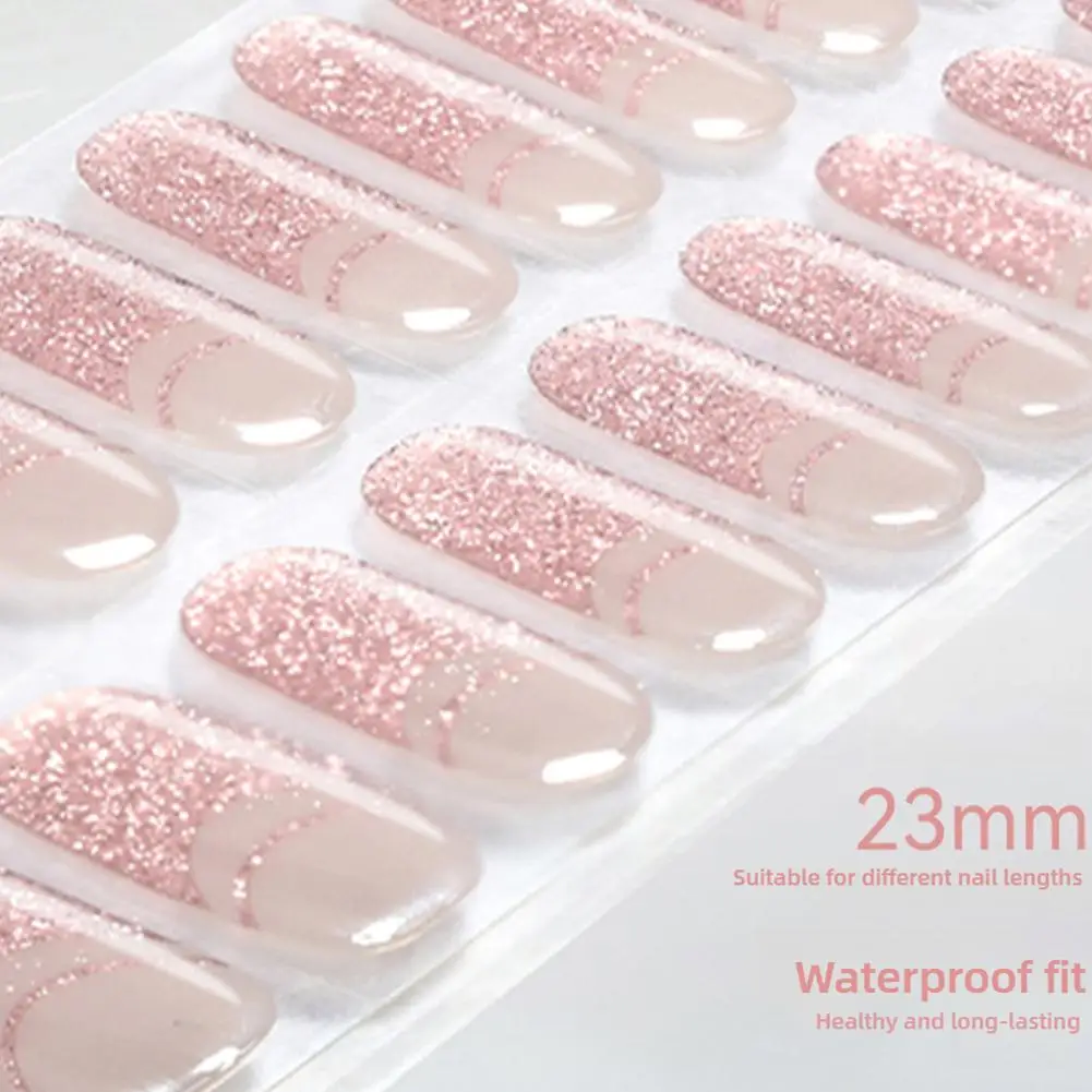1 Sheet Semi-Cured Nail Wraps Solid Color Adhesive Gel Lamps Waterproof Works Nails Nail With Long UV/LED Stickers Lasting P7C2
1 Sheet Semi-Cured Nail Wraps Solid Color Adhesive Gel Lamps Waterproof Works Nails Nail With Long UV/LED Stickers Lasting P7C2
