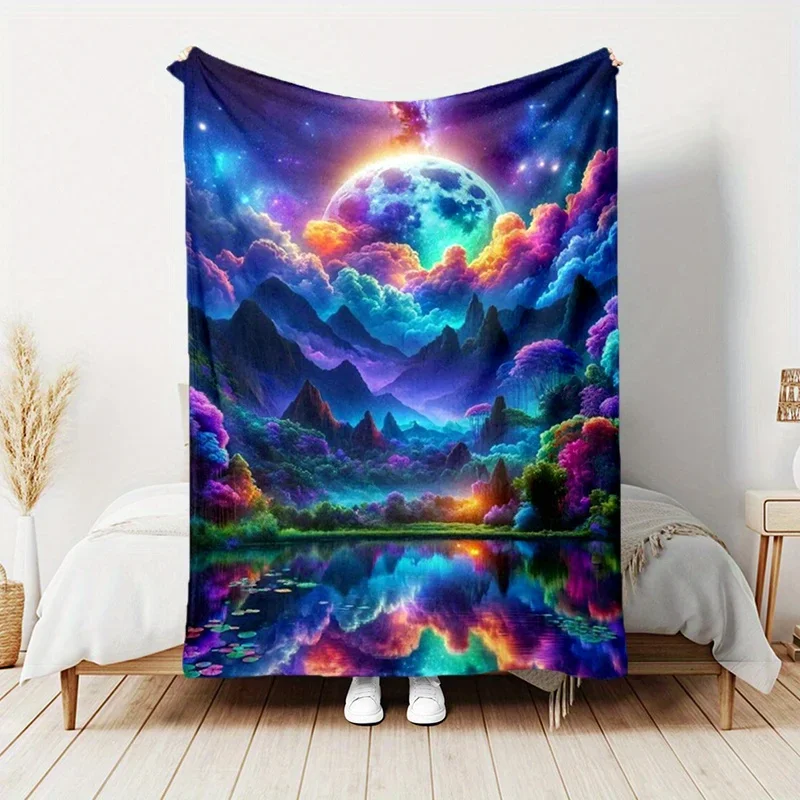 Surreal Moonlit Landscape Throw Ultra Soft Cozy Blanket Stylish Home Decor Perfect Gift for Nature Enthusiasts
Surreal Moonlit Landscape Throw Ultra Soft Cozy Blanket Stylish Home Decor Perfect Gift for Nature Enthusiasts