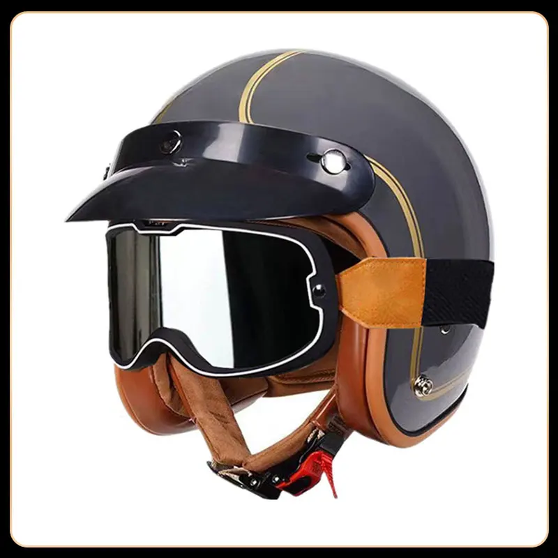 Motorcycle Small Helmet Body Helmet 3/4 Helmet Female Motorcycle Riding Half Helmet Retro Helmet DOT approved
Motorcycle Small Helmet Body Helmet 3/4 Helmet Female Motorcycle Riding Half Helmet Retro Helmet DOT approved