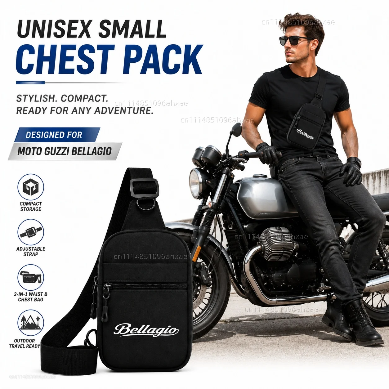 Motorcycle 2In1 Multi-functional Waist Bag Chest Bag Outdoor Travel Bag Phone Pouch For Moto Guzzi Bellagio 2007-2013 Retro
Motorcycle 2In1 Multi-functional Waist Bag Chest Bag Outdoor Travel Bag Phone Pouch For Moto Guzzi Bellagio 2007-2013 Retro