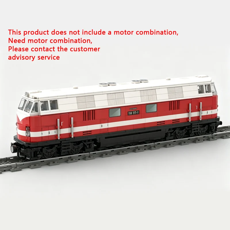 City Car Model MOC Building Bricks DR118 Diesel Locomotive Modular Technology Children Holiday Gifts Assemble Toys Suit
City Car Model MOC Building Bricks DR118 Diesel Locomotive Modular Technology Children Holiday Gifts Assemble Toys Suit