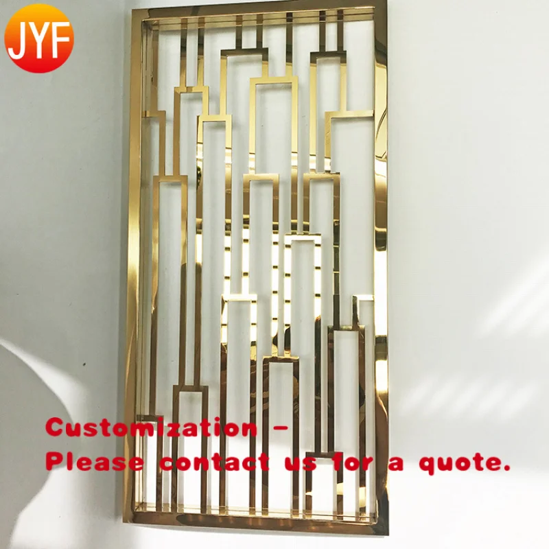 Декоративная перегородка для гостиной из металла, высококачественная, на заказ, модель M219.
Декоративная перегородка для гостиной из металла, высококачественная, на заказ, модель M219.