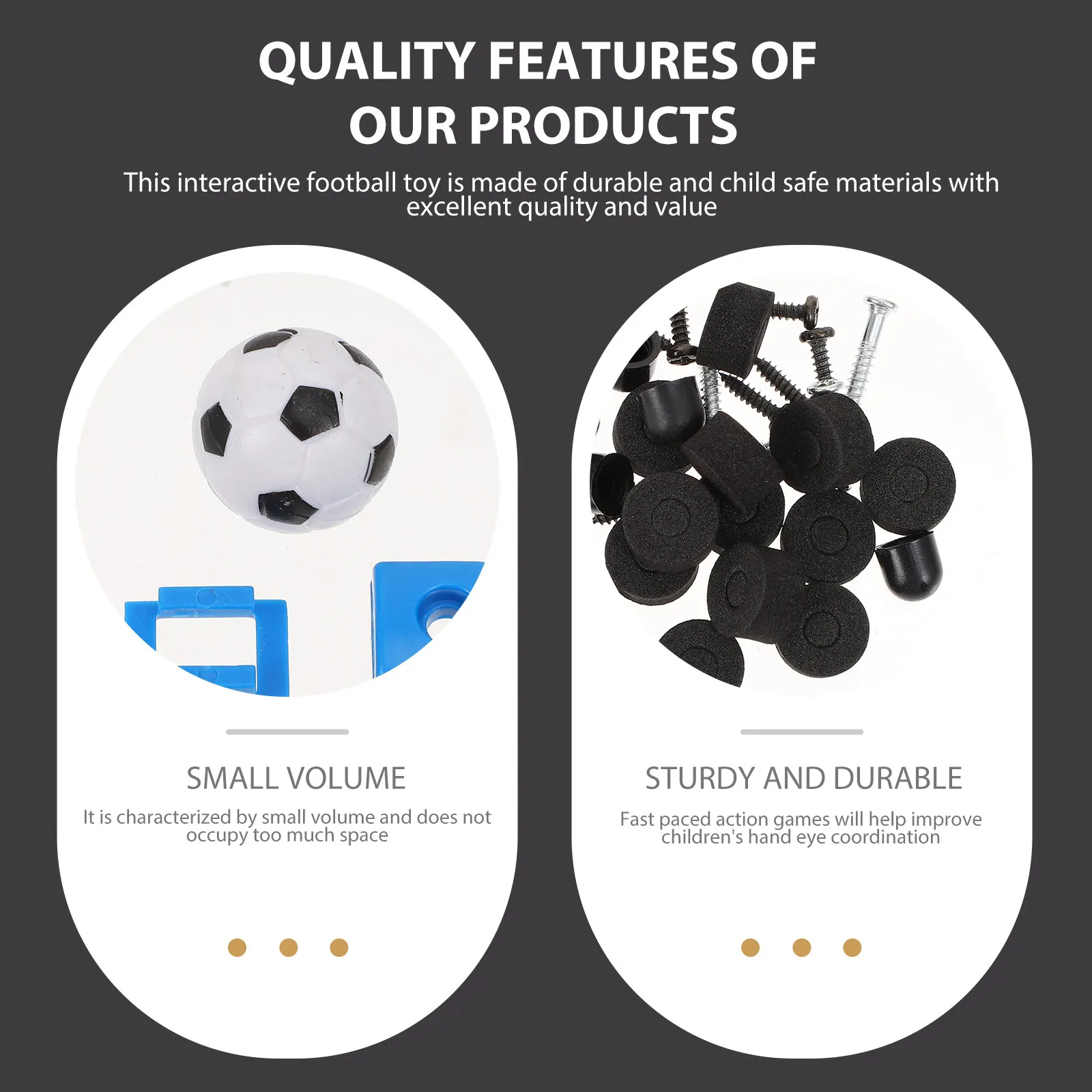 1Pcs Funny Soccer Desktop Game for Developmental Learning Tool Improves Hands-on Ability Compact Space-Saving Design Family
1Pcs Funny Soccer Desktop Game for Developmental Learning Tool Improves Hands-on Ability Compact Space-Saving Design Family