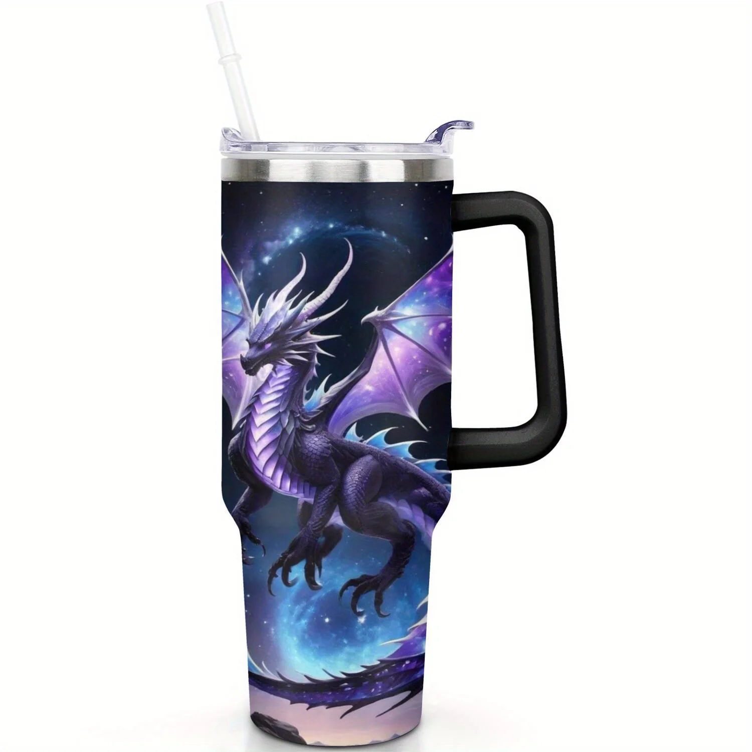 40oz Handle Dragon Pattern Design Stainless Steel Vacuum Insulated Tumbler Set Double Wall Travel Mug Coffee Cup with Straws, Splash-Proof Lids Ice Drink Hot Beverages Insulated cup for Women Men, Best for Christmas, Perfect for Thanksgiving
40oz Handle Dragon Pattern Design Stainless Steel Vacuum Insulated Tumbler Set Double Wall Travel Mug Coffee Cup with Straws, Splash-Proof Lids Ice Drink Hot Beverages Insulated cup for Women Men, Best for Christmas, Perfect for Thanksgiving