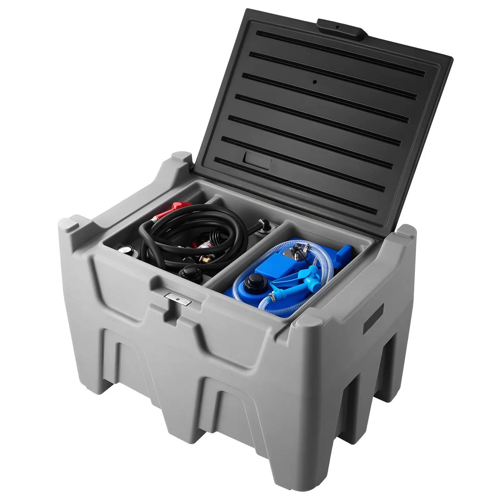 106Gal Дизельный 8Gal Мочевина Резервуар Насос 10GPM Портативный усиленный корпус Устойчивый к атмосферным воздействиям
106Gal Дизельный 8Gal Мочевина Резервуар Насос 10GPM Портативный усиленный корпус Устойчивый к атмосферным воздействиям