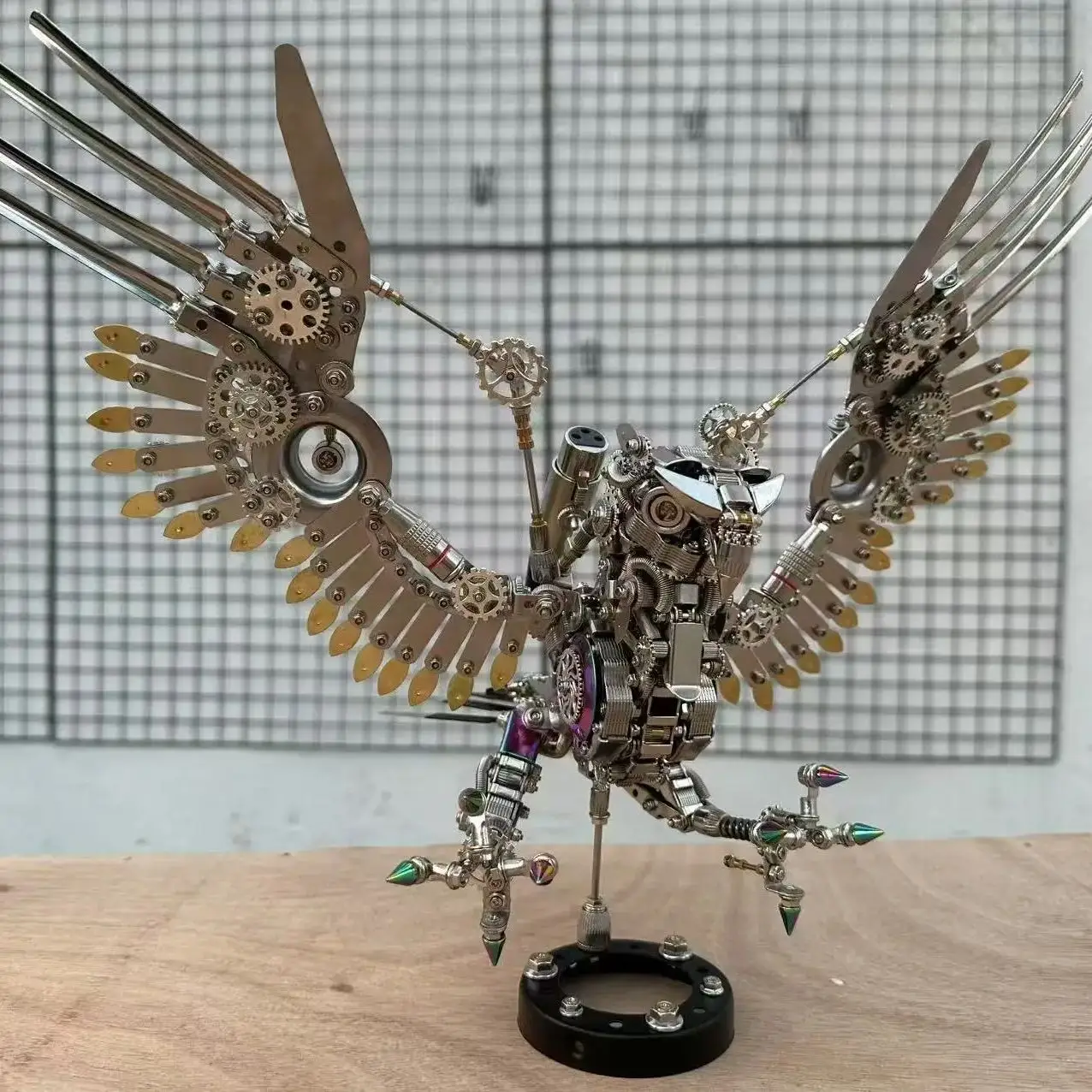 3D головоломка в стиле панк Gyrfalcon, металлический комплект модели орла-сделай сам, механическая сборка Falco Rusticolus 1800 + шт., игрушка для взрослых
3D головоломка в стиле панк Gyrfalcon, металлический комплект модели орла-сделай сам, механическая сборка Falco Rusticolus 1800 + шт., игрушка для взрослых