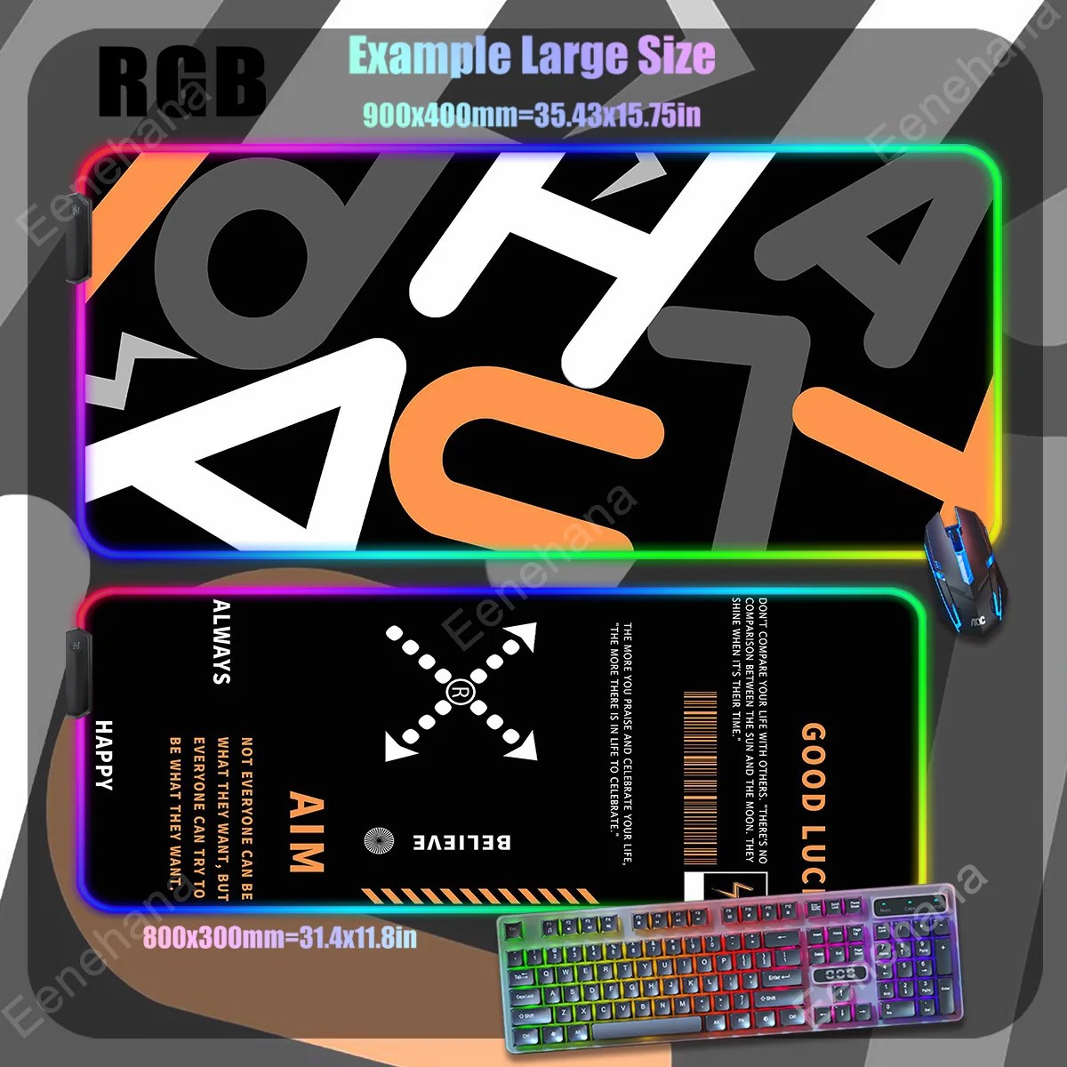 Black Rgb Computer Accessories USB Table Pads Large Mouse Pad PC Gamer office Simple Gaming Led Lights Mousepad Fast Shipping
Black Rgb Computer Accessories USB Table Pads Large Mouse Pad PC Gamer office Simple Gaming Led Lights Mousepad Fast Shipping