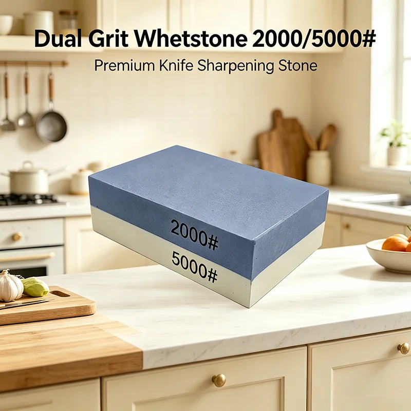 2026 New RSCHEF Dual Side Wetstone Professional Knife Sharpener Double Sided Whetstone Household Kitchen Cutlery Grinding Stone
2026 New RSCHEF Dual Side Wetstone Professional Knife Sharpener Double Sided Whetstone Household Kitchen Cutlery Grinding Stone
