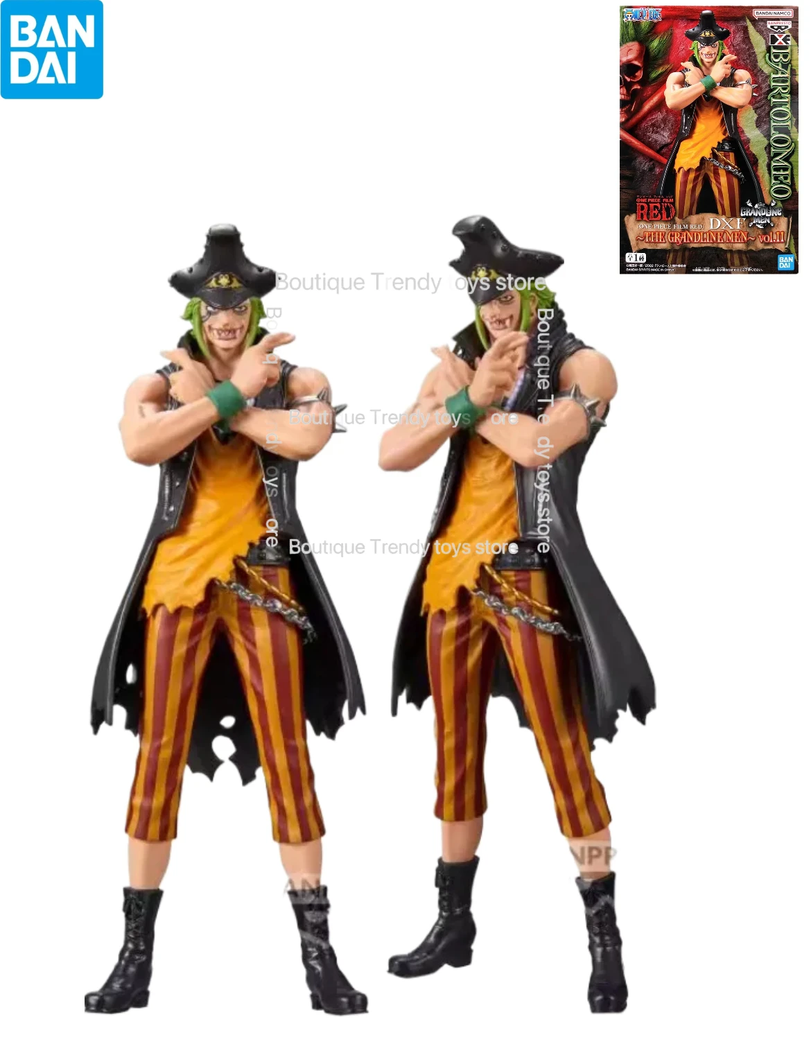 Bandai Original Banpresto Anime ONE PIECE DXF Bartolomeo PVC Action Figures Model Collection Doll Toy birthday gift
Bandai Original Banpresto Anime ONE PIECE DXF Bartolomeo PVC Action Figures Model Collection Doll Toy birthday gift