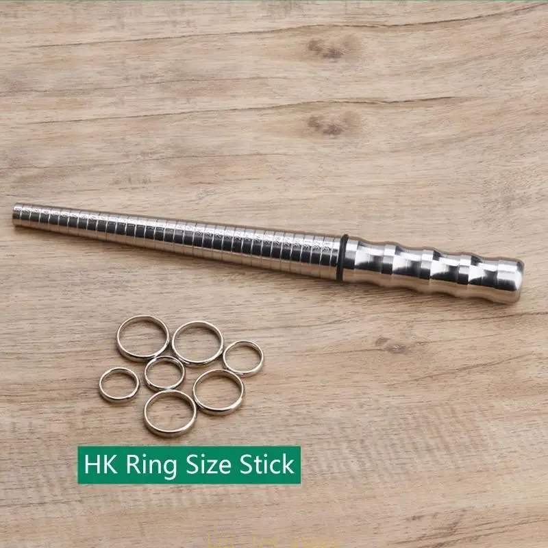 40GB Jewelry Tools Ring Mandrel Ring Sizer for HK Size 1-33 Ring Measuring Stic
40GB Jewelry Tools Ring Mandrel Ring Sizer for HK Size 1-33 Ring Measuring Stic
