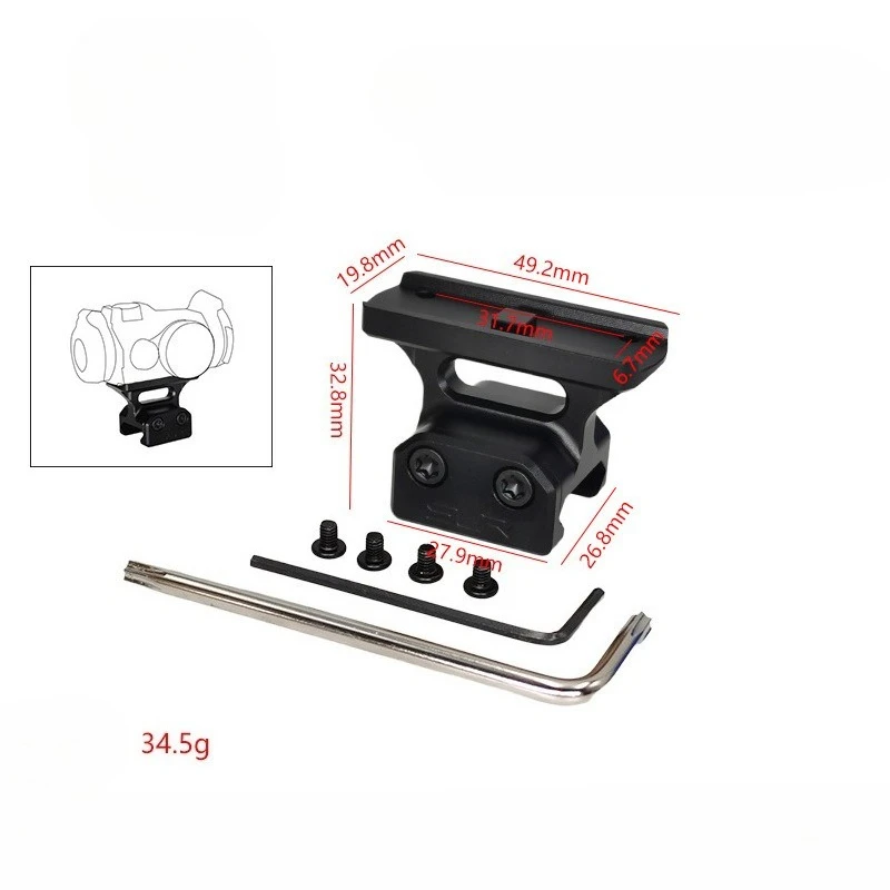Tactical SLR T-2 Red Dot Sight Riser Mount Base Lower 1/3rd Scope Mount Adapter 20mm Rail Hunting Accessories
Tactical SLR T-2 Red Dot Sight Riser Mount Base Lower 1/3rd Scope Mount Adapter 20mm Rail Hunting Accessories