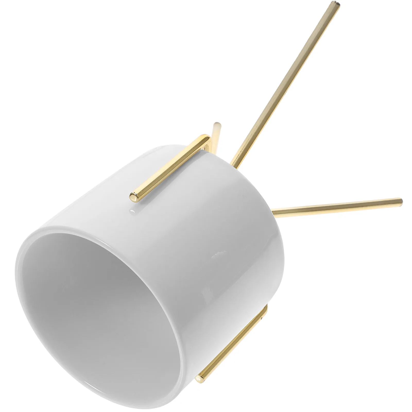 Прочный металлический настольный органайзер для ручек, карандашей, кистей для макияжа, канцелярских принадлежностей, подставка-трипод для хранения
Прочный металлический настольный органайзер для ручек, карандашей, кистей для макияжа, канцелярских принадлежностей, подставка-трипод для хранения